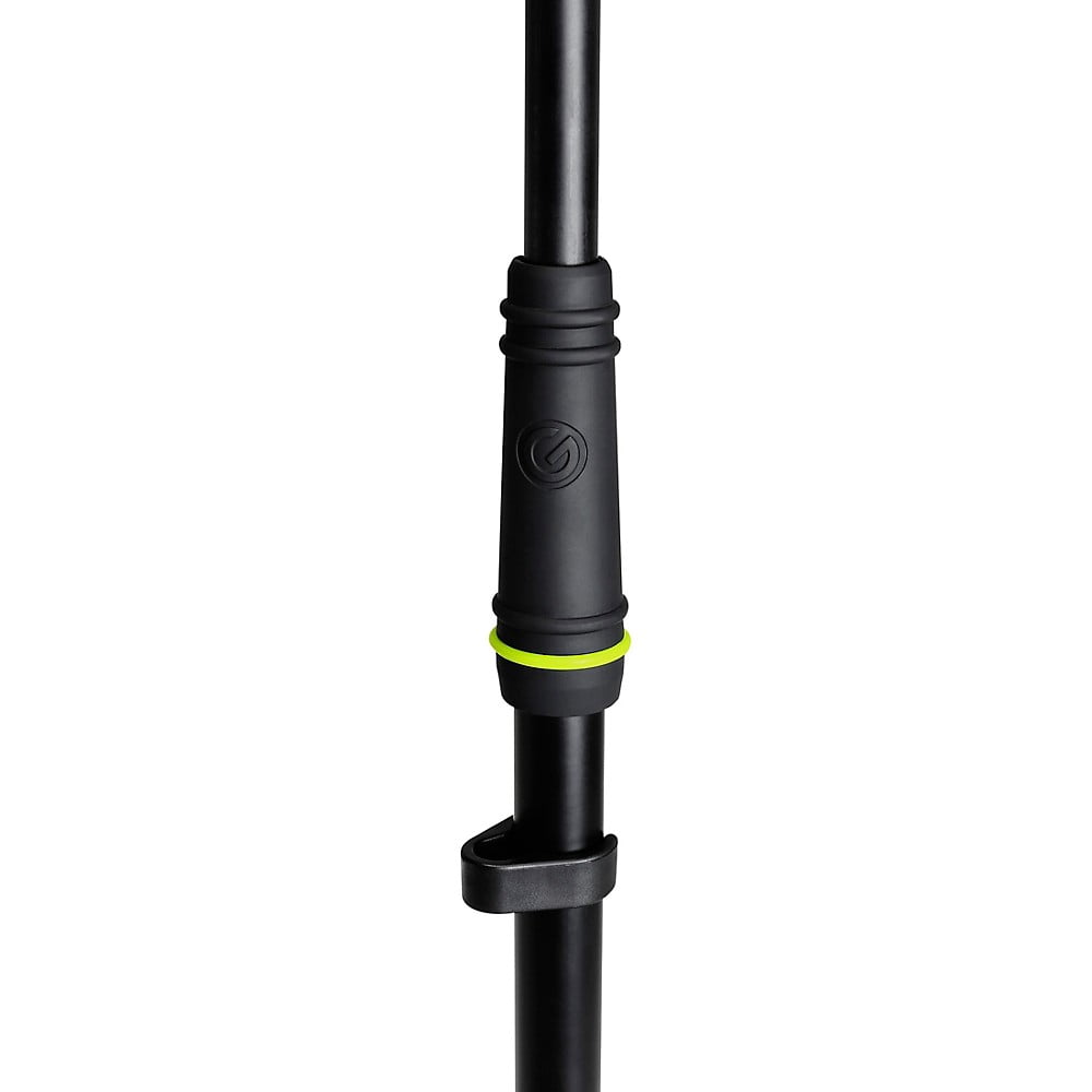 Gravity Stands MS 2321 B Microphone Stand with Round Base and 2-Point Adjustment Boom