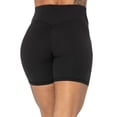 thumbnail image 3 of Funidos Women's High-Waisted Yoga Biker Shorts Seamless Tummy Control Workout Shorts for Women High Elasticity Gym Running, 3 of 4