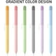 thumbnail image 4 of (bleu)coque Apple Pencil 1re Gnration, Dgrad De Couleur Funda de silicona Funda protectora Coque Accessoires Pour Poigne Compatible con Apple Pencil, 4 of 5