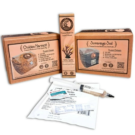 Antler Reishi Mushroom | 6LB All-In-One Mushroom Grow Kit