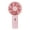 Pink, variant on Mini Handheld Fan Battery Powered Small Portable Adjustable Speed Usb Rechargeable Fan Powerful Eyelash Fan Suitable for Kids Women Men Indoor Outdoor Travel Fans for Bedroom