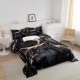 thumbnail image 2 of Erosebridal Wolf Moon Bedding Set,Wild Animal Wolves Comforter Set Queen Gothic Bedroom Decor,Wolf Hunting Safari Bedding Comforter Sets Animals Quilt Bed Set 3Pcs, 2 of 5