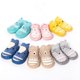 thumbnail image 4 of 3-36 Meses Primavera Otoño Recién Nacido Suelas De Goma Calcetines De Bebé Niñas Niños Zapatos Piso Antideslizante Suela Suave Calcetín, 4 of 4