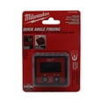 thumbnail image 4 of Milwaukee 48-22-5602 Digital Angle Gauge – Precision Electronic Inclinometer with Auto-Rotating LCD, Angle Assist Arrows, Rare-Earth Magnets, 0–180° Measurement, Carry Case & Batteries Included, 4 of 4
