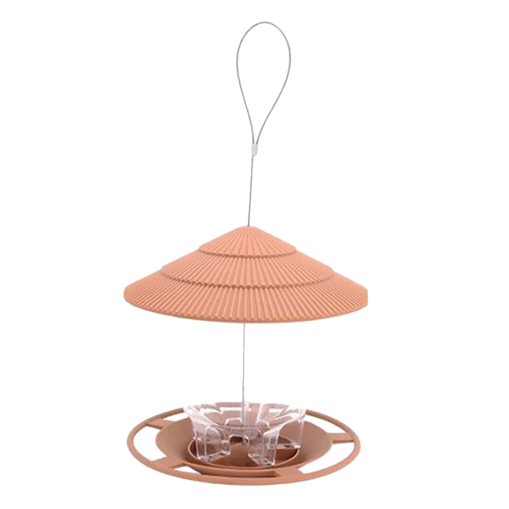 NUOLUX Bird Feeder Hanging Feeders Feeder Wildbirds Outdoor Hummingbird Cage Parrot Deer Outside