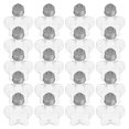thumbnail image 4 of 20 bolas de plástico transparente rellenables con forma de estrella de 50 ml para decorar el árbol de Navidad, hacer dulces, bebidas o botellas de los deseos., 4 of 6
