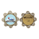 thumbnail image 1 of Broche de flores Unbranded Japón Mount Fuji Red Sun Rail tren M, 1 of 3