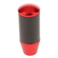 thumbnail image 3 of Peril de de Cambios Manual de Fibra de Carbono Universal de Cambios Rojo Baoblaze  Palanca de cambios de la palanca de cambios del auto, 3 of 8