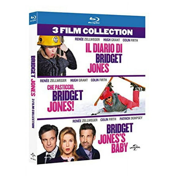 Bridget Jones Trilogy ( Bridget Jones's Diary / Bridget Jones: The Edge of Reason / Bridget Jones's Baby ) [ Blu-Ray, Reg.A/B/C Import - Italy ]