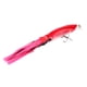 thumbnail image 5 of Señuelos de pesca de 24 cm/40 g, señuelos de calamar, cebo para peces, crankbait, aparejos, anzuelo triple, rosa roja, 5 of 11
