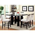 thumbnail image 5 of Bowery Hill Faux Leather White Counter Stool Rectangular Padded 41"H Unassembled, 5 of 6