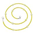 thumbnail image 1 of Shisuyan 1Pack Round Mask Chain Eyewear Retainer Strap Bohemian Yellow for Daily Use, 1 of 9