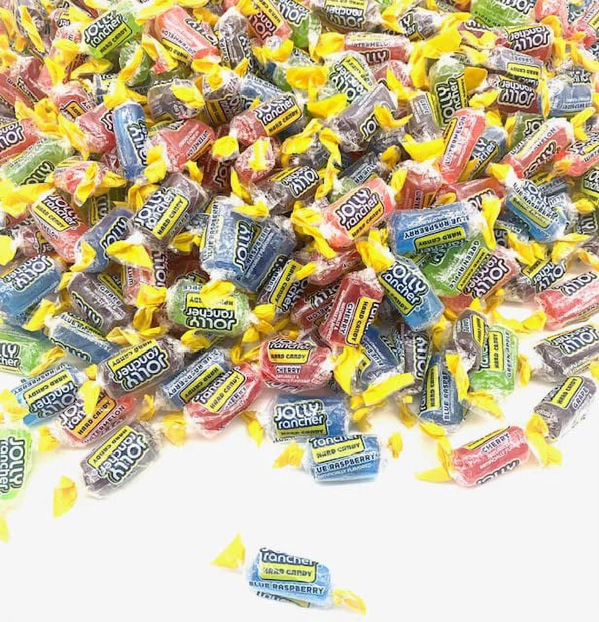 Jolly Ranchers 3 lbs of Assorted Variety Individually Wrapped Hard Candy to Celebrate July 4th,Birthdays, Halloween, Party
