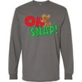 thumbnail image 3 of Inktastic Oh Snap Broken Gingerbread Long Sleeve T-Shirt, 3 of 5