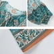 thumbnail image 3 of Vestido de verano para mujer, vestido corto, vestido bohemio, vestido floral de verano, azul, S, 3 of 8