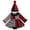 Black, variant on Leey-World Toddler Halloween Outfits Baby Boy Girl Clown Contrast Color Long Sleeve Jumpsuit Hat Smocked Outfits with Hat(Purple,12-18 Months)
