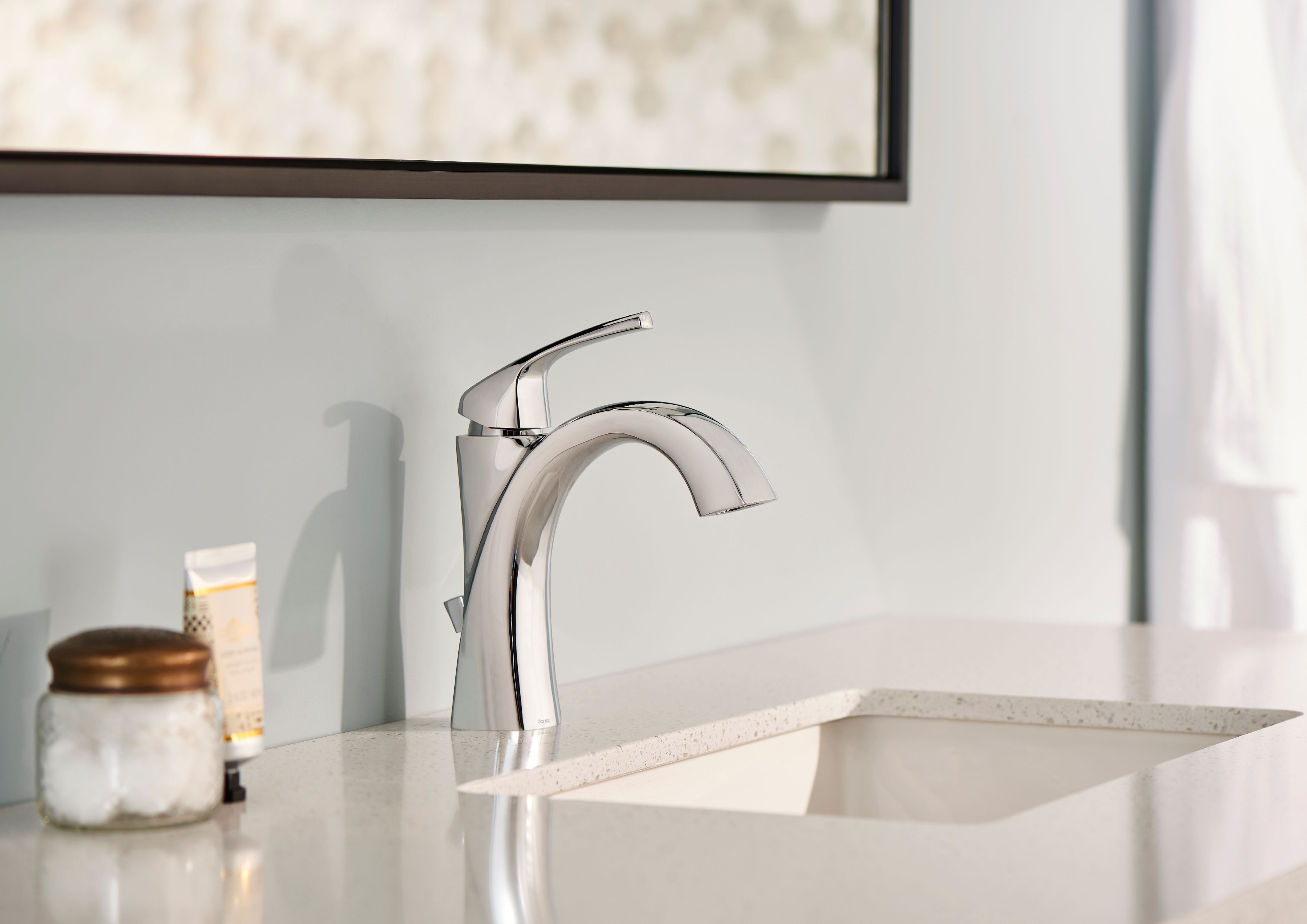 Danze Vaughn Single Handle Bathroom Faucet, Chrome