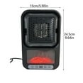 thumbnail image 3 of Oliegs Slippers Portable Desktop Fast Heating Three Generation Flame Heater Mini Small Heater Home Portable Fan Fast Heating Heater Features.Enjoy Warmth All Winter Long Christmas, 3 of 5