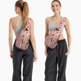 thumbnail image 2 of Sac à Dos à Bandoulière Imprimé Coccinelle, Sac de Jour Léger à Porter en Travers avec Mignon Motif de Coccinelle à Pois Rouges et Dessin Animé, Design d'Insecte de Jardin Nature, Sac de Voyage Antivol pour le Trajet Quotidien, Plein Air, Gym, 2 of 6