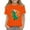 Orange, variant on Ruyang Easter Day Shirts for Toddler Girls Boys Short Sleeve Dinosaur Bunny Tshirt for Kids Girls Cotton Soft Tee Tops