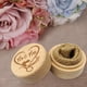 thumbnail image 1 of Joyeros para mujer, joyeros y organizadores. 1 caja de anillo personalizada para boda, San Valentín, joyero de madera. Joyeros., 1 of 3