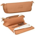 thumbnail image 1 of Bolsa de viaje BAREFOOT CARIBOU para herramientas capilares y tapete resistente al calor para planchas, alisadores, rizadores y accesorios para el cuidado del cabello. Diseño 2 en 1, con bolsillos int, 1 of 5