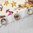 thumbnail image 4 of Castle Fairy Western Cowgirl Blackout Curtains Set of 2 (52x84 Each) for Girls,Vintage Aesthetic Window Curtains,Exotic Style Curtains and Drapes,Super Cozy Room Decor, 4 of 6