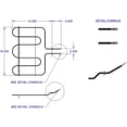 thumbnail image 1 of Range Kleen 7532 3600W 240V Bake Element Maytag, Whirlpool, 1 of 1