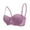 Pink, variant on Women's Lace Balconette Bra Lightly Lined Supportive Lingerie Bras Seamless Underwire Scalloped Demi Bras Size M to 2XL