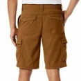 thumbnail image 2 of UNIONBAY Mens Midweight Flex Waist Cargo Shorts Chestnut, 40, 2 of 4