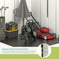 thumbnail image 4 of Suncast Ridgeland 327 Cu Ft Outdoor Patio Storage Shed, 7' x 7', Ice Cube, 4 of 5