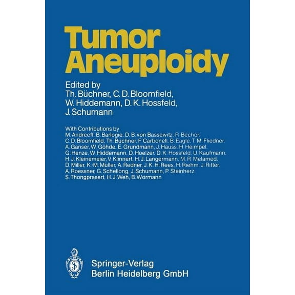 Tumor Aneuploidy, (Paperback)