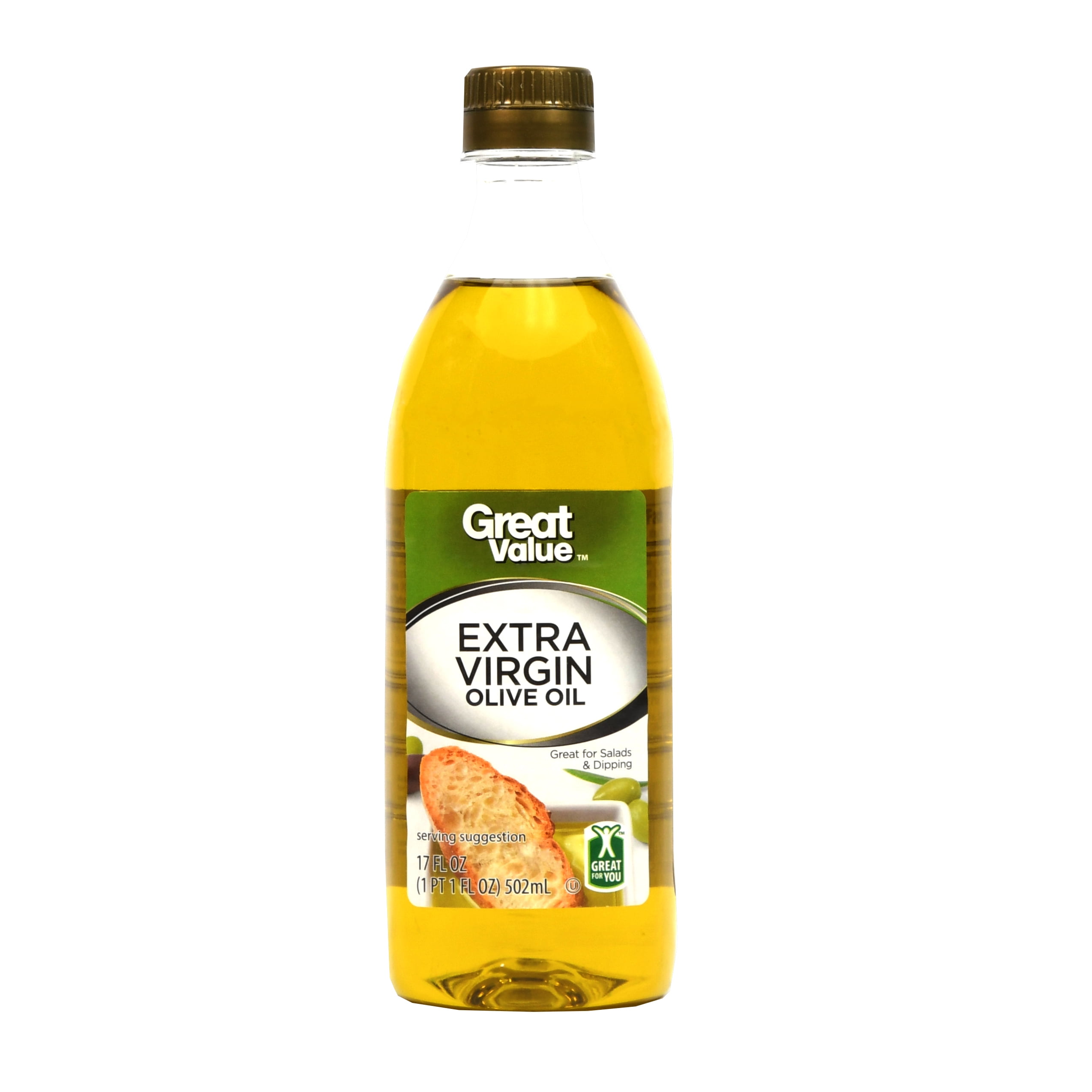 Great Value Extra Virgin Olive Oil 17 fl oz - Walmart.com ...