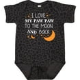 thumbnail image 3 of Inktastic I Love My Paw Paw to the Moon and Back Boys or Girls Baby Bodysuit, 3 of 5