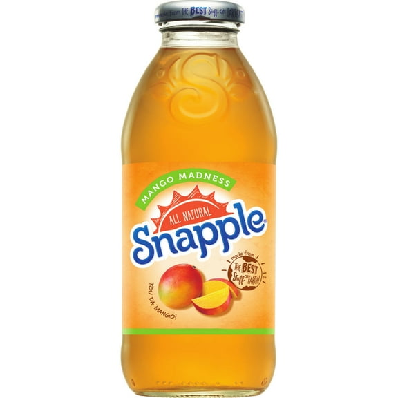 Snapple All Natural Mango Madness, 16 Fl. Oz.