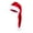 Red-45, variant on Lovely Holiday Christmas Hat Funny Shape Christmas Hats Snowmen Cartoon Hat for Christmas And New Year's Eve Parties