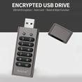thumbnail image 4 of Graflsoa Secure USB 3.0 Flash Drive with AES 256-bit Encryption, Password Protection, Auto Lock, and High-Speed Data Transfer, 128GB, Grey, 4 of 6