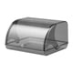 thumbnail image 1 of Caja para pan, almacenamiento de pan, almacenamiento de mostrador, multiusos para pan de mostrador Gris completamente transparente, 1 of 9