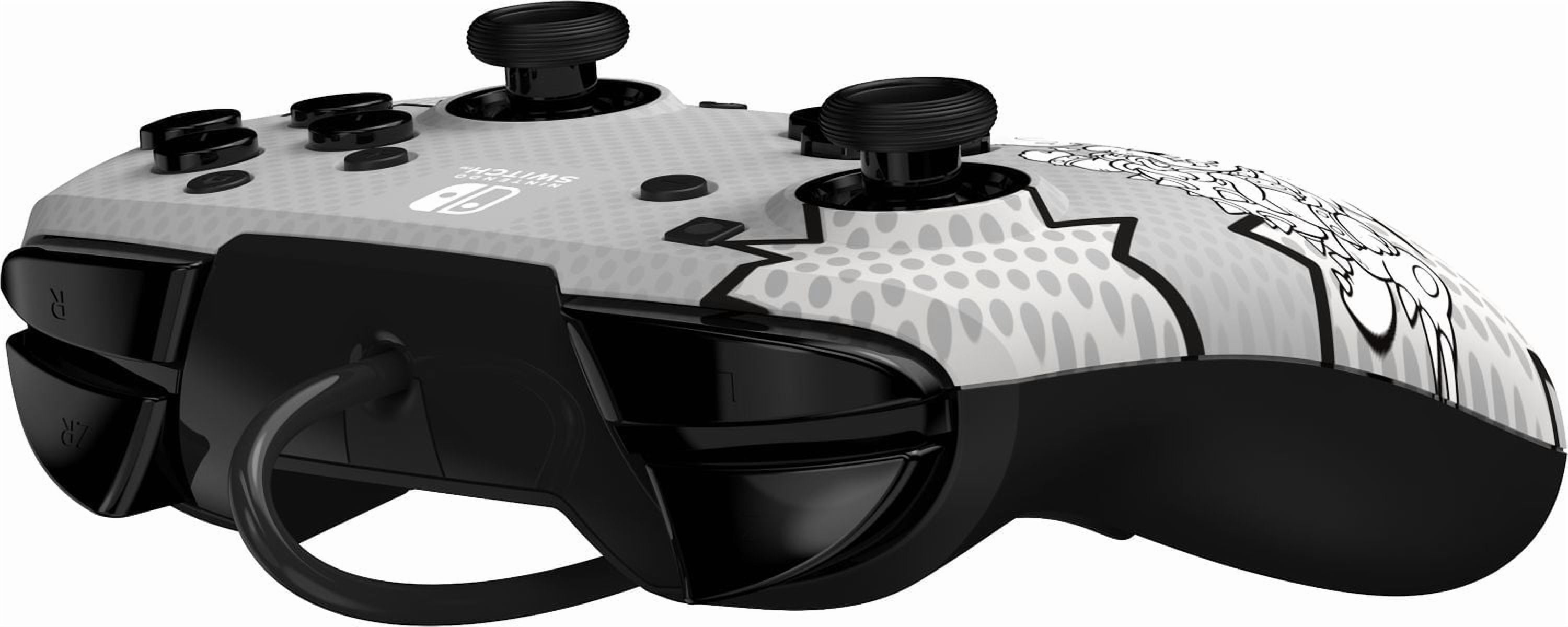 REMATCH Wired Controller: Comic Attack Nintendo Switch, Nintendo Switch - OLED Model, REMATCH Wired Controller Comic