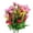 Rose-Red, variant on Travelwant 2Packs Artificial Daisy Flowers Outdoor Spring Summer Decoration UV Resistant Fake Flowers Faux Plastic Greenery Shrub Plant Indoor Outside