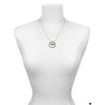 thumbnail image 3 of Delight Jewelry Silvertone 3-D Graduation Hat with 2023 Silvertone Grandmother Ring Charm Necklace, 18", 3 of 4