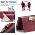 thumbnail image 2 of Wallet Case for Samsung Galaxy S23 Ultra 5G,Magnetic Protect PU Leather Flip Case with Card Holders RFID Blocking Kickstand Shockproof Protection Case for Samsung Galaxy S23 Ultra 5G 2023 (Red), 2 of 18