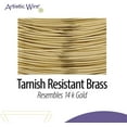 thumbnail image 2 of Artistic Wire 20 Gauge 6yd-Brass, 2 of 5