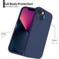 thumbnail image 4 of ORNARTO Shockproof Liquid Silicone Designed for iPhone 13 Case Gel Rubber Full Body Protection Anti-Shock Cover Case, 4 of 5