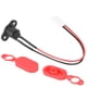 thumbnail image 3 of Con enchufe de conector de cargador de batería duradero de silicona resistente y flexible gratis puerto de carga de scooter eléctrico para accesorio de scooter eléctrico ANGGREK Otros, 3 of 8
