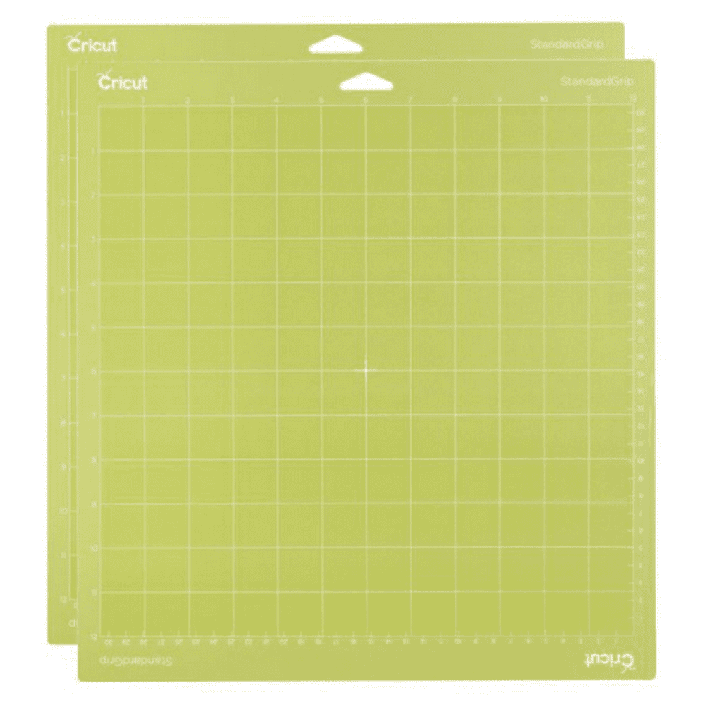 Cricut 12" x 12" Standard Grip Cutting Mats, 2 Mats