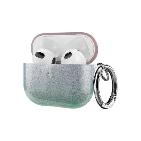 SaharaCase - Sparkle Series Case for Apple AirPods 3 (3rd Generation) - Blue/Green