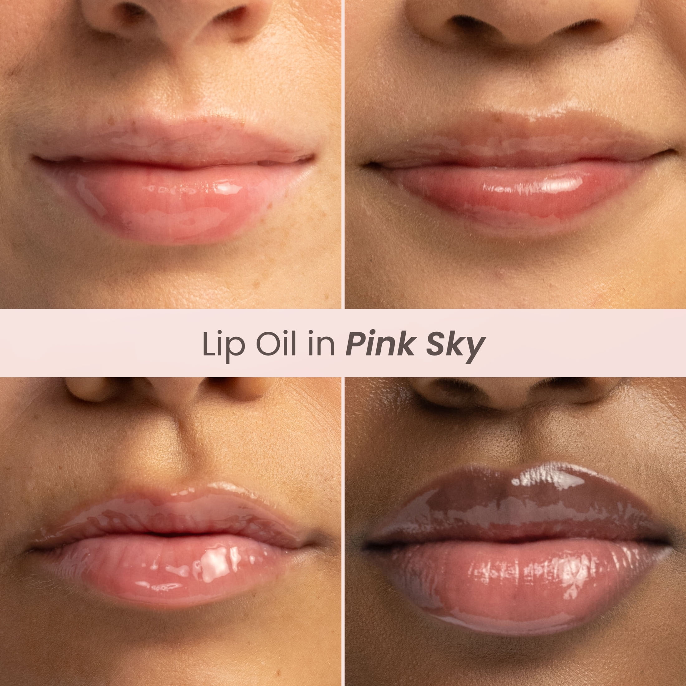 Burt's Bees Pink Sky Lip Oil Gloss with Wand Applicator, 0.15 oz.