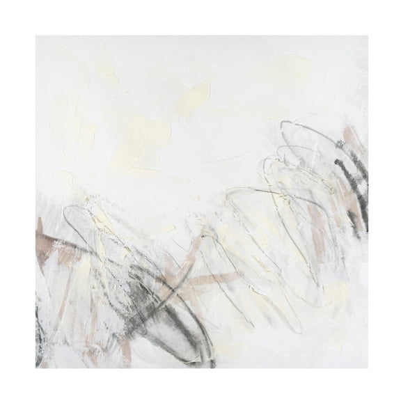 Trademark Fine Art June Erica Vess Neutral Scribe IV Canvas Wall Art