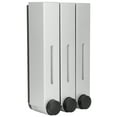 thumbnail image 1 of Shower Gel Dispenser,420MLx3 Wall Mounted Hand Shampoo Dispenser Wall Mounted Soap Dispenser Enhanced Features, 1 of 14